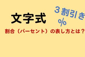 中１文字式 計算のやり方を１から丁寧に 数スタ