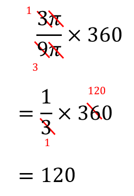 おうぎ形 中心角を求める3つのパターンを解説 方程式で解く 比を使う 数スタ