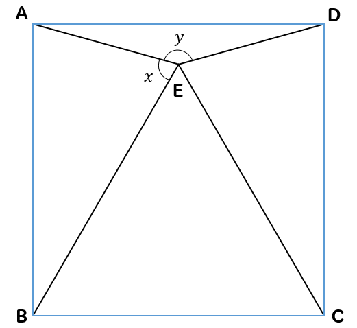 正三角形の角度 正方形 ひし形との融合問題を解説 数スタ