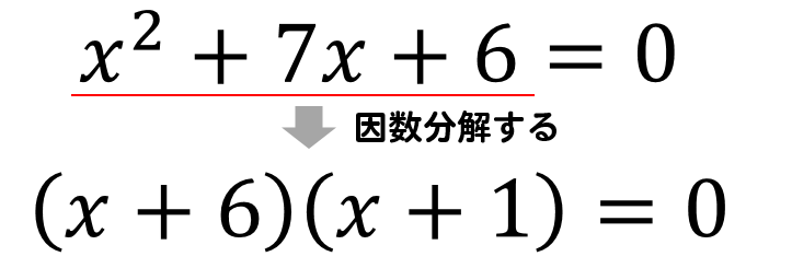 二次方程式 因数分解を利用した解き方を例題解説 数スタ