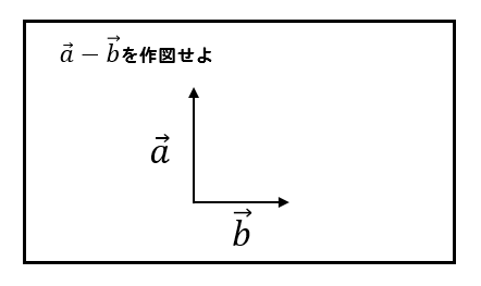 ベクトル 引き算の作図がわからない 基礎から解説するぞ 数スタ